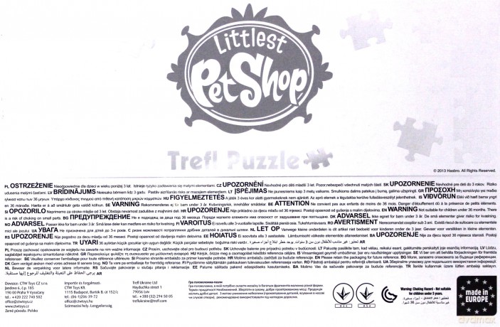 TREFL 160 el. Razem weselej Littlest Pet Shop (15326) [PUZZLE]