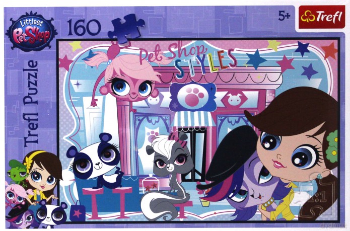 TREFL 160 el. Razem weselej Littlest Pet Shop (15326) [PUZZLE]
