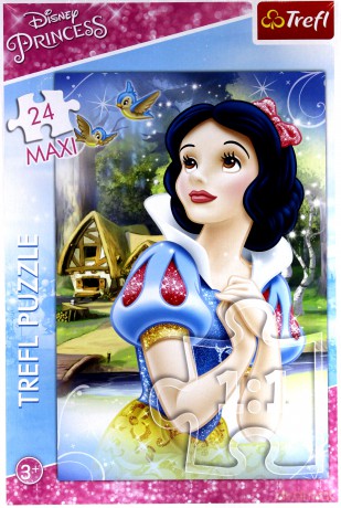 TREFL 24 el. Maxi Rozmarzona Śnieżka (14234) [PUZZLE]