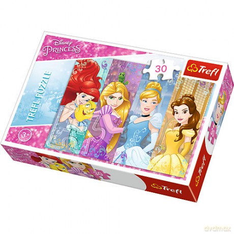 TREFL 30 el. Bajkowe księżniczki (18205) [PUZZLE]