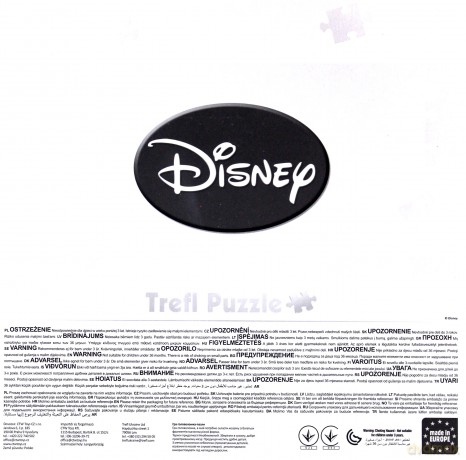 TREFL 4 w 1 Z przyjaciółmi Disney Princess (34256) [PUZZLE]