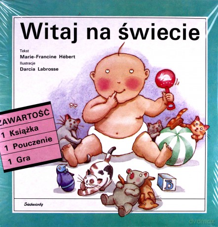 Witaj na świecie! - Marie-Francine Herbert [KSIĄŻKA]+[GRA]