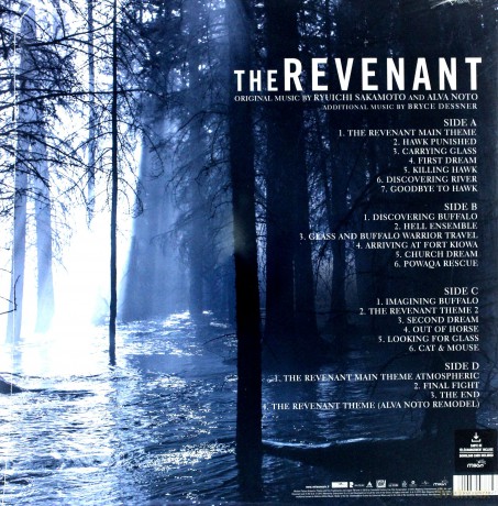The Revenant soundtrack (Zjawa) (Ryuichi Sakamoto & Noto Alva) [2xWinyl]