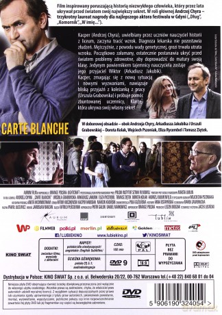 Carte Blanche [DVD]