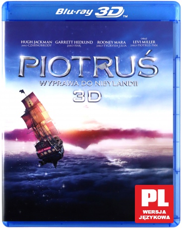 Piotruś. Wyprawa do Nibylandii [Blu-Ray 3D]+[Blu-Ray]