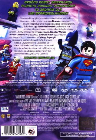LEGO Liga Sprawiedliwości - Kosmiczne starcie [DVD]