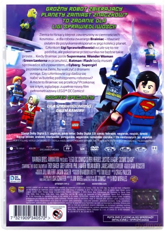 LEGO Liga Sprawiedliwości - Kosmiczne starcie [DVD]