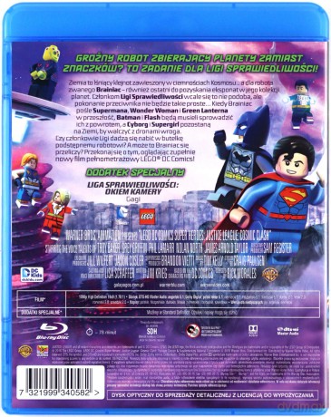 LEGO Liga Sprawiedliwości - Kosmiczne starcie [Blu-Ray]