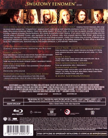 Gra o tron Sezon 5 [4Blu-Ray]