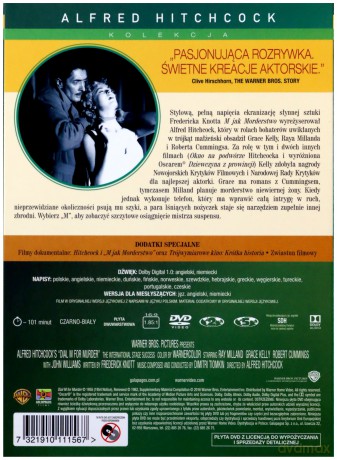 M jak Morderstwo. Kolekcja Alfreda Hitchcocka [DVD]