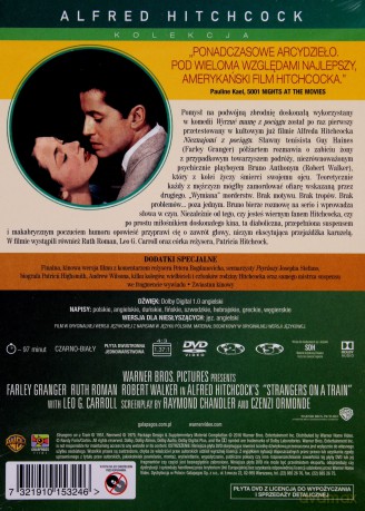 Nieznajomi z pociągu. Kolekcja Alfreda Hitchcocka [DVD]