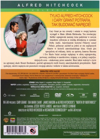 Północ - północny zachód. Kolekcja Alfreda Hitchcocka [DVD]