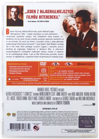 Wyznaję. Kolekcja Alfreda Hitchcocka [DVD]
