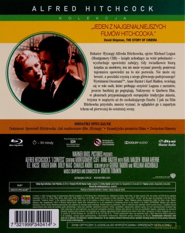 Wyznaję. Kolekcja Alfreda Hitchcocka [Blu-Ray]