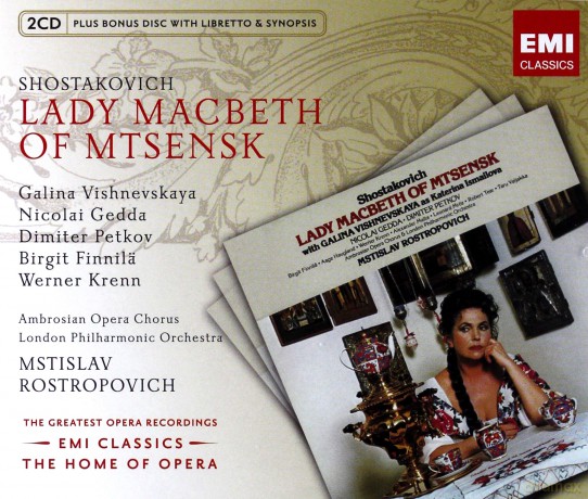 Rostropovich: Lady Macbeth Of Mtsensk [3CD]