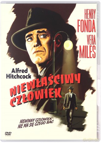 Niewłaściwy człowiek. Kolekcja Alfreda Hitchcocka [DVD]