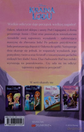 Anna i Elsa. Niezwykły wynalazek (twarda) [KSIĄŻKA]