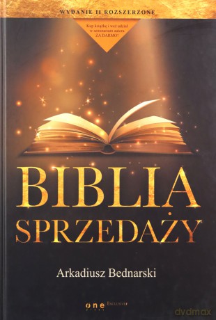 Biblia sprzedaży - Arkadiusz Bednarski (twarda) [KSIĄŻKA]