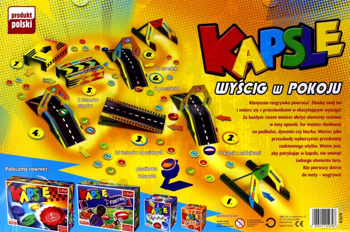 Kapsle. Wyścig w pokoju [GRA]