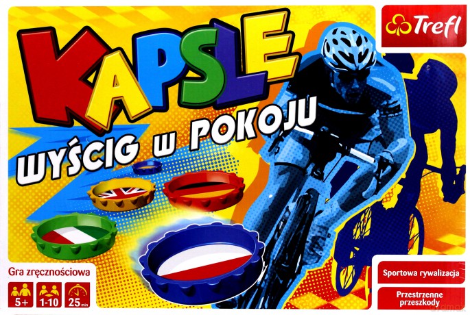Kapsle. Wyścig w pokoju [GRA]