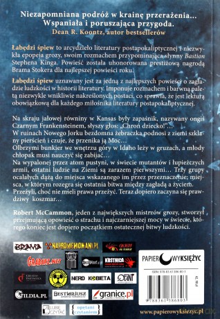 Łabędzi śpiew księga 1 - Robert Mccammon [KSIĄŻKA]