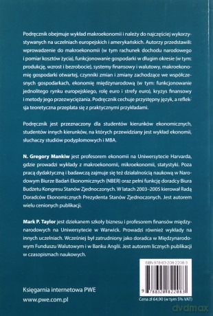 Makroekonomia - Gregory N. Mankiw, Mark P. Taylor [KSIĄŻKA]