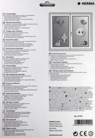 Naklejki na okno. Babeczki 15100