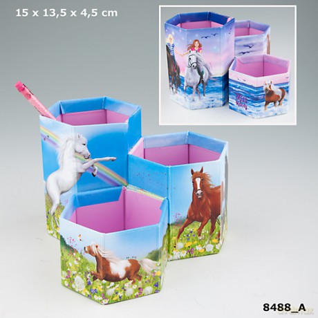 Piórnik na biurko miss melody (łąka)