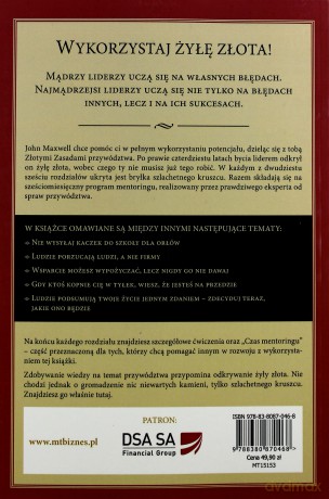 Przywództwo złote zasady - John C. Maxwell [KSIĄŻKA]