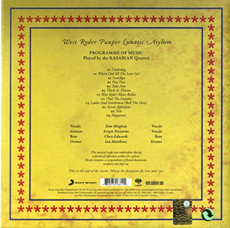 Kasabian: The West Rider Pauper Lunatic Asylum [2xWinyl]