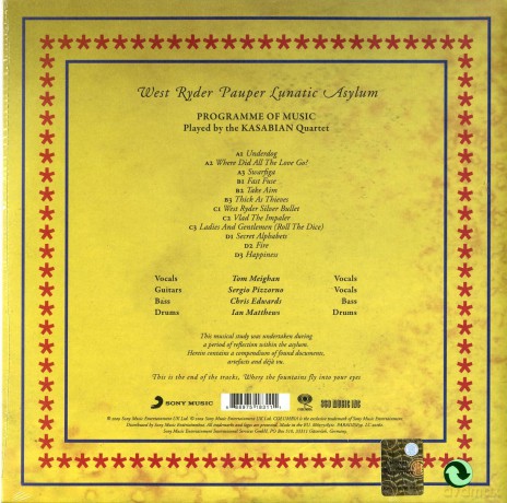 Kasabian: The West Rider Pauper Lunatic Asylum [2xWinyl]