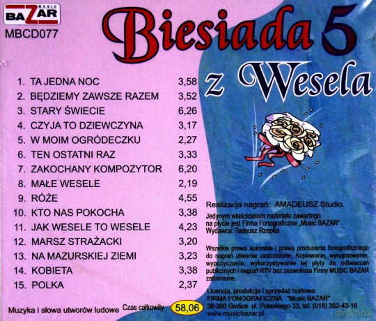 Biesiada z wesela cz.5  [CD]