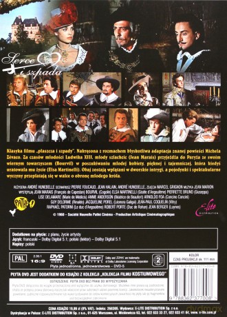 Kolekcja francuskiego filmu kostiumowego: Angelika i król / Angelika i sułtan / Angelika wśród piratów / Cud wilków / Człowiek w żelaznej masce /  Garbus / Kawaler Króla Jegomości / Markiza Angelika /  Piękna Angelika i inne Pakiet [13DVD]