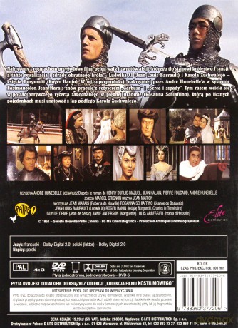 Kolekcja francuskiego filmu kostiumowego: Angelika i król / Angelika i sułtan / Angelika wśród piratów / Cud wilków / Człowiek w żelaznej masce /  Garbus / Kawaler Króla Jegomości / Markiza Angelika /  Piękna Angelika i inne Pakiet [13DVD]
