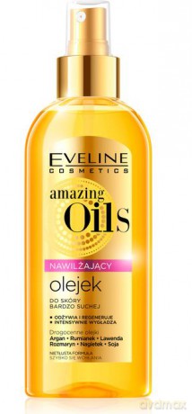 Eveline Amazing Oils olejek nawilżający do ciała skóra bardzo sucha 150 ml [KOSMETYKI]