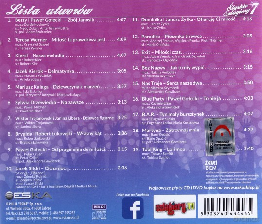 Śląskie Szlagiery 7 [CD]
