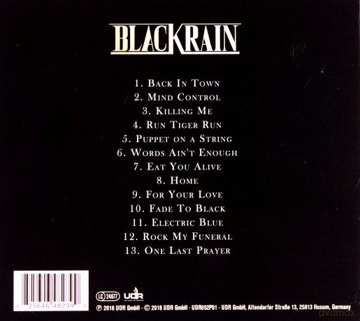 Blackrain: Released [CD]