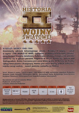 Encyklopedia II Wojny Światowej: II Rzesza: Niemcy (1940 - 1944) [DVD]