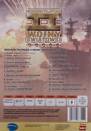 Encyklopedia II Wojny: Wideoencyklopedia II Wojny Światowej cz.5 [DVD]