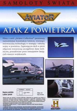 Encyklopedia Samoloty Świata: AIRSTRIKE - F-8 Crusader: Legendarny myśliwiec [DVD]