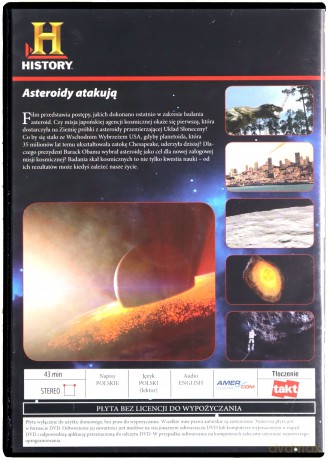 Kosmos - Tajemnice Wszechświata 81: Asteroidy atakują [DVD]