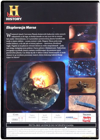 Kosmos - Tajemnice Wszechświata 78: Eksplozja Marsa [DVD]