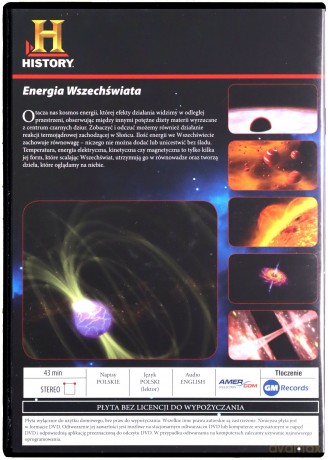 Kosmos - Tajemnice Wszechświata 76: Energia Wszechświata [DVD]