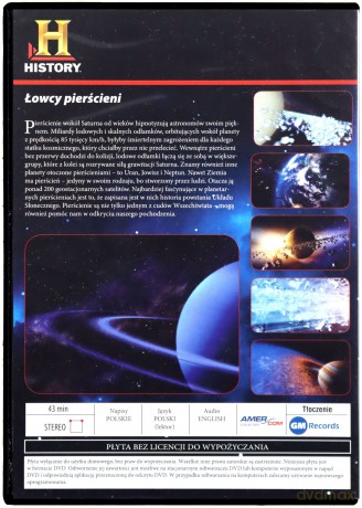 Kosmos - Tajemnice Wszechświata 68: Łowcy pierścieni [DVD]