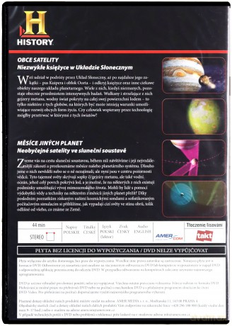 Kosmos - Tajemnice Wszechświata 15: Obce satelity - Niezwykłe księżyce w Układzie Słonecznym [DVD]