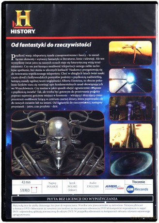 Kosmos - Tajemnice Wszechświata 75: Od fantastyki do rzeczywistości [DVD]