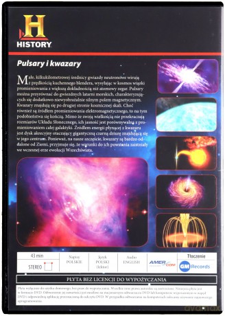 Kosmos - Tajemnice Wszechświata 66: Pulsary i kwazary [DVD]