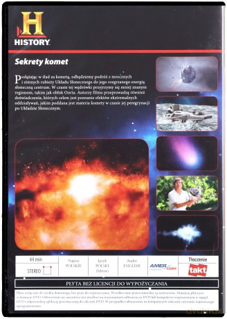 Kosmos - Tajemnice Wszechświata 97: Sekrety komet [DVD]