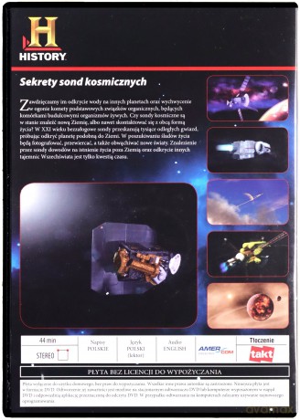Kosmos - Tajemnice Wszechświata 84: Sekrety sond kosmicznych DVD