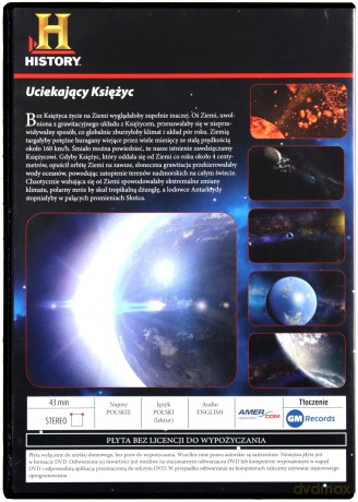 Kosmos - Tajemnice Wszechświata 70: Uciekający Księżyc [DVD]